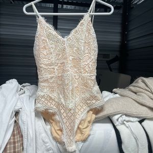 Boohoo Lace Bodysuit